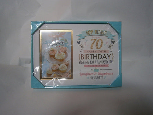 signography birthday frame 70