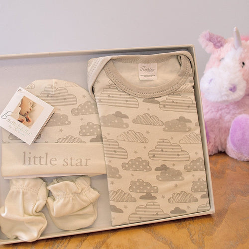 Bambino By Juliana Baby Gift - Babygrow Body Suit Hat & Mittens - CG947 - New