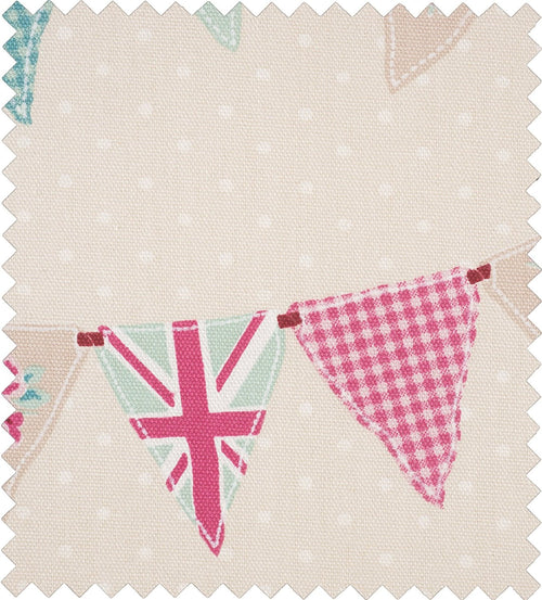 Hobby Gift HGL/234 | Bunting Print Large Sewing Basket | 24x31½x19½cm