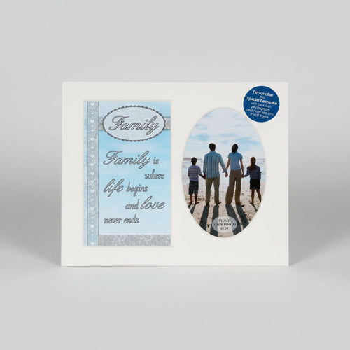 family sentiments keepsake photo mount 8x10