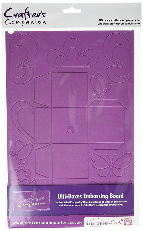 Crafter's Companion Ulti-Boxes Ultimate Pro Embossing Board, Purple