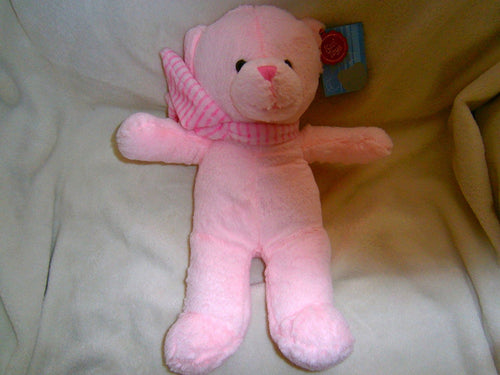 baby keel 25cm nursery bear with scarf