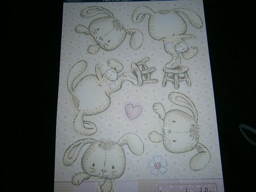 mollie on buffet papercraft toppers