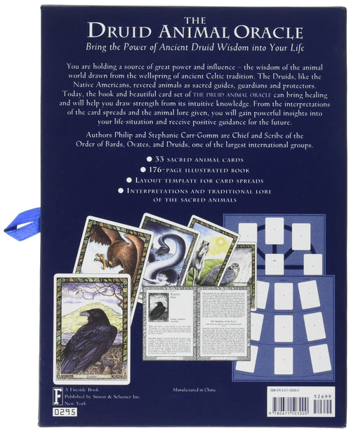 The Druid Animal Oracle by Philip & Stephanie Carr-Gomm, illustrated by Will Worthington