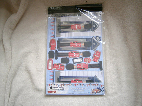 on duty 2pack papercraft toppers