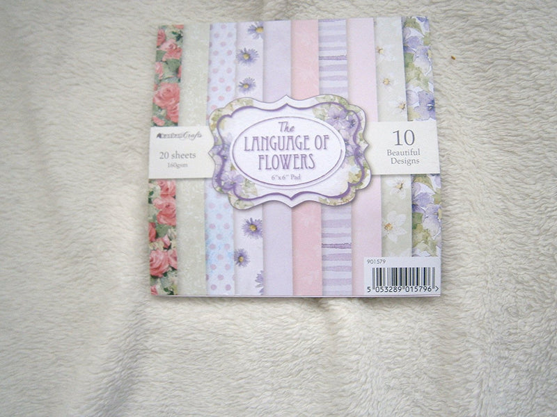Crafters 6x6 Card pad 20sheets Pads 10designs