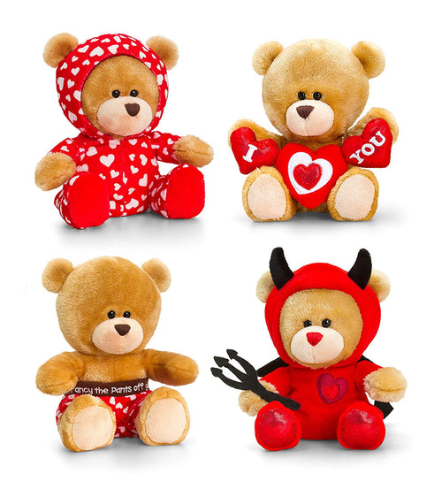 Keel Toys 20 cm Valentines Pipp The Bear Only ONE of ANY Design Supplied