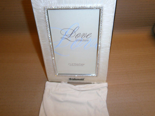 juliana bridesmaid frame silverplated