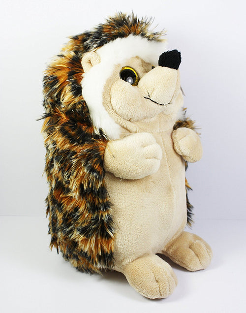 Bright Eyes Hedgehog, Kids Stuffed Cuddly Toy and Decorative Home Accessory, 22x12cm Approx
