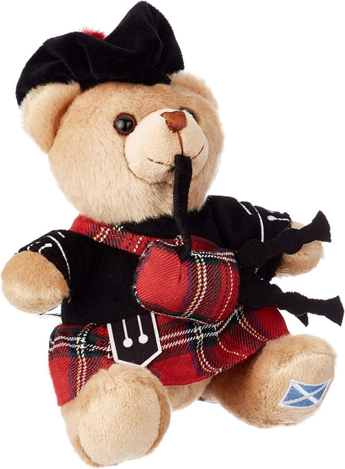 Keel Toys 19cm Scottish Piper Bear