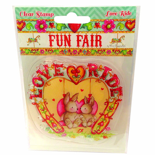 Helz Cuppleditch Love Ride Clear Stamp, Clear
