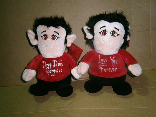 keel toys 25cm vampires choice slogans one supplied from stock