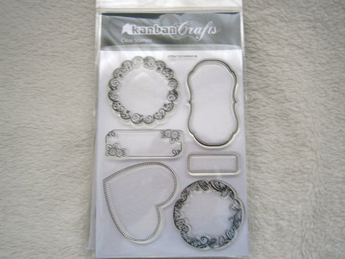 kanban s clear stamp toppers