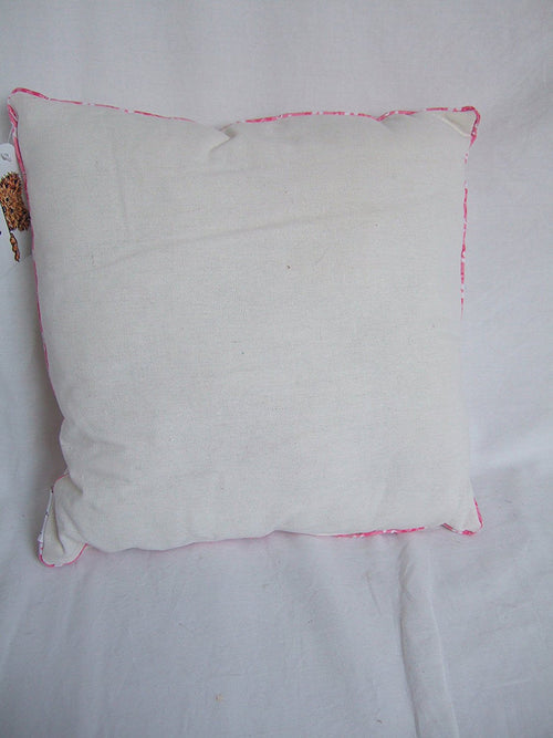 Patchwork Style Owls Decorative Cushion - Great Shabby Chic Decor