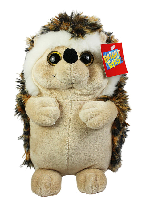 Bright Eyes Hedgehog, Kids Stuffed Cuddly Toy and Decorative Home Accessory, 22x12cm Approx