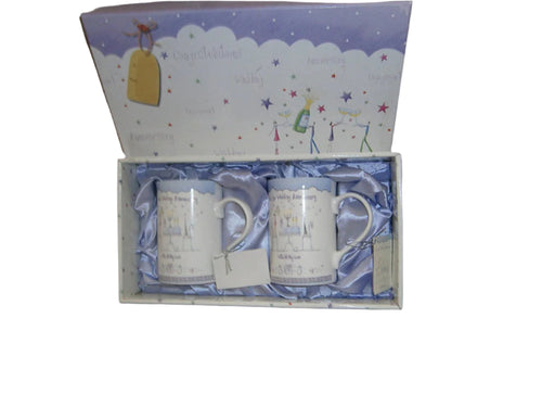 sweet pettite on our wedding anniversary mug set