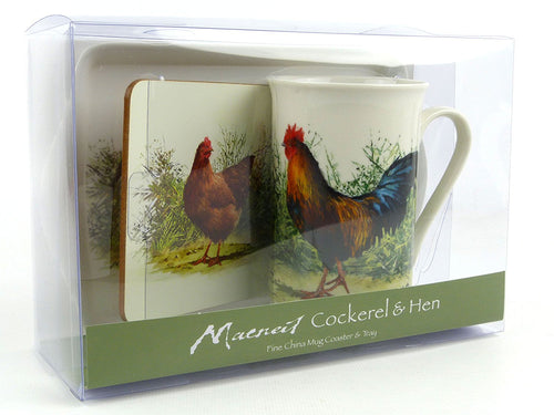 macneil cock & hen tea time set