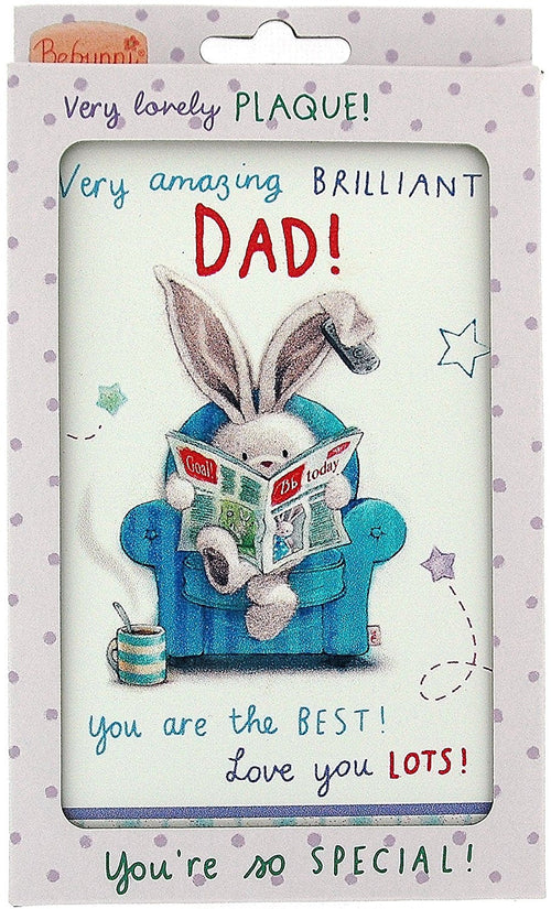 Bebunni Close To Your Heart For The Best "Dad" Free Standing Plaque