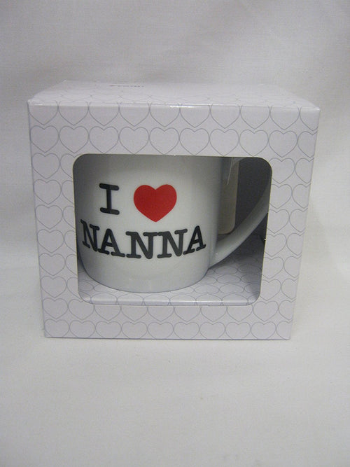 New Celebrations I Love Nanna Mug Red Heart 61761