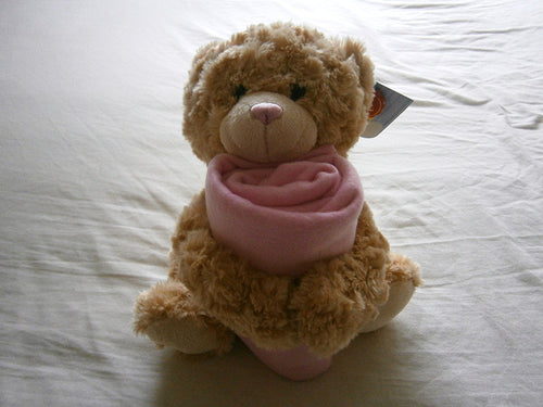 keel cuddle bear with blanket 25 cm