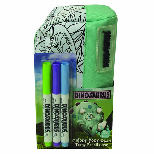Trimcraft Dinosaurus Pencil Case-Topsy,