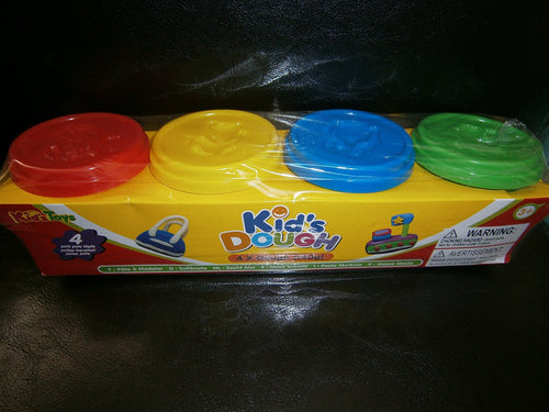 kids dough 4xdough pots (140g)