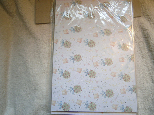 sugarbuttons by kathryn x foiled glittered background card enchanted gardens