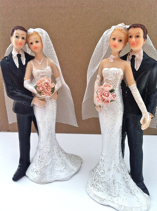 Bride and Groom Wedding Cake Topper / New Style
