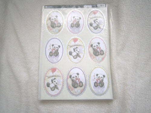 papercraft toppers oval scallops -bamboo