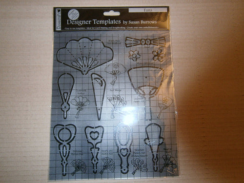 fans templates by susan burrows