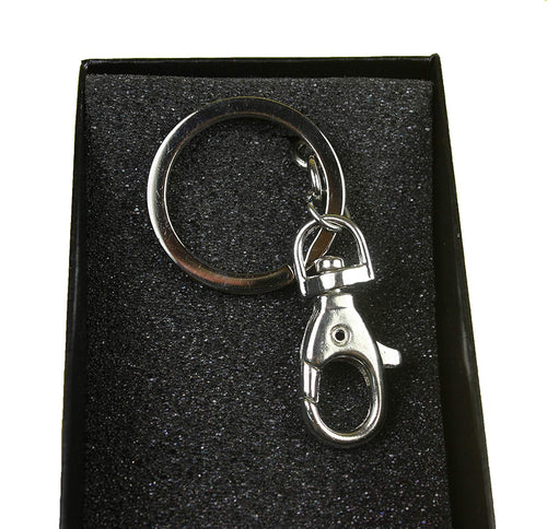Owls Diamante Keyring and Presentation Box