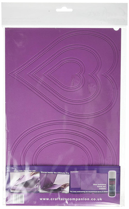 Crafter's Companion Ulti-Boxes Ultimate Pro Embossing Board, Purple