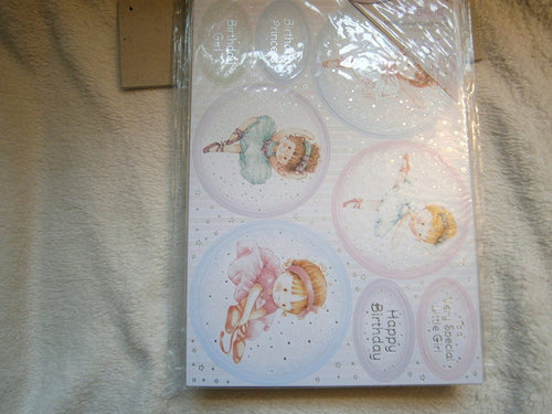 sugarbuttons by kathryn x craft topper beautiful ballerinas 900920