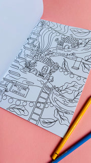 Fairy Colouring Book- Tiny Homes a Fantasy Colouring Book for Adults and Kids