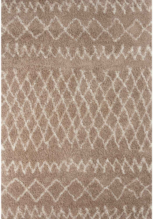Moroccan Beige Shaggy Rug | 920