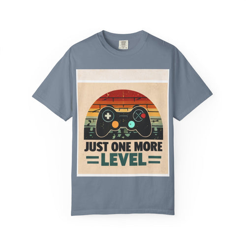Retro Video Game Controller Just One More Level T-Shirt | Gamer Tee