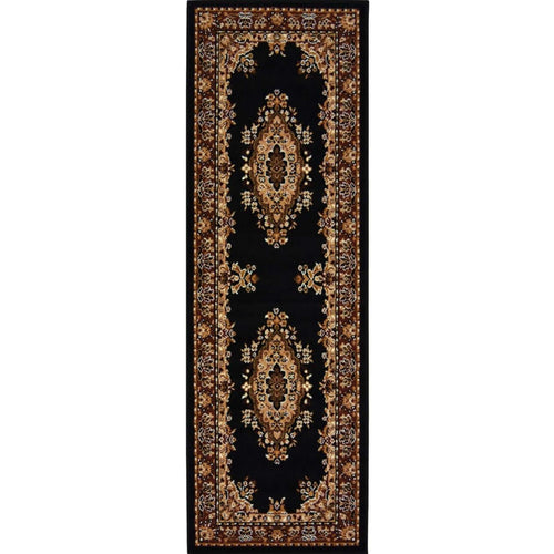 Maestro Traditional Black Rug | 4470 B11