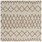 Moroccan Ivory Beige Shaggy Rug | 930