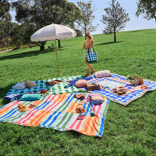 Dock & Bay Picnic Blanket - Sugar Sorbet: Large (170x170cm)