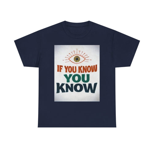 If You Know You Know Retro Eye Tee | Vintage Graphic T-Shirt