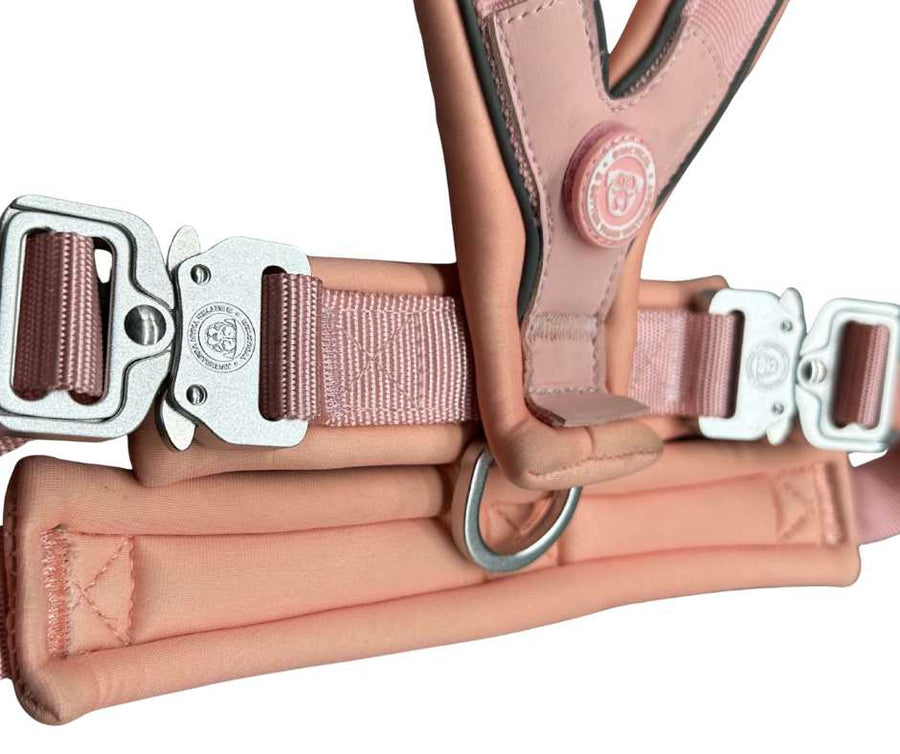 The 2.5cm BTactical™ Slip on Harness | Pastel Pink