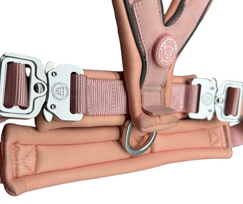 The 2.5cm BTactical™ Slip on Harness | Pastel Pink