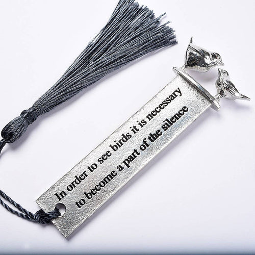 Wren & Robin Pewter Bookmark