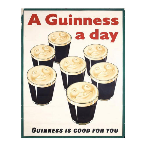 Guinness Metal Sign - Guinness is Good For You