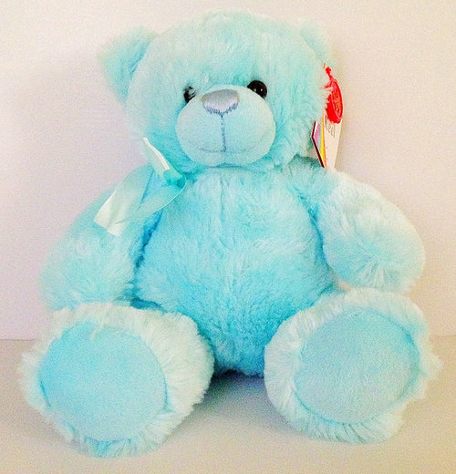 Keel Toys Nursery Goodnight Bear Soft Toy - 25cm Blue