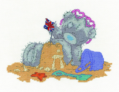 DMC "Me to You Tatty Teddy - On Holiday" Cross Stitch Kit, Multi-Colour