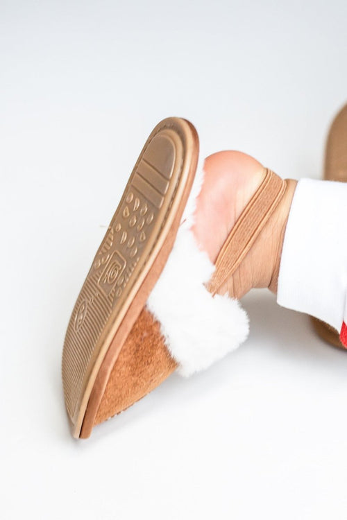 The Fur Slippers Beige, Brown or Pink