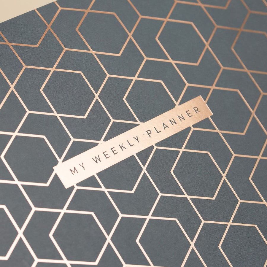 Matilda Myres | A4 Weekly List Pad with 100 Sheets | Grey
