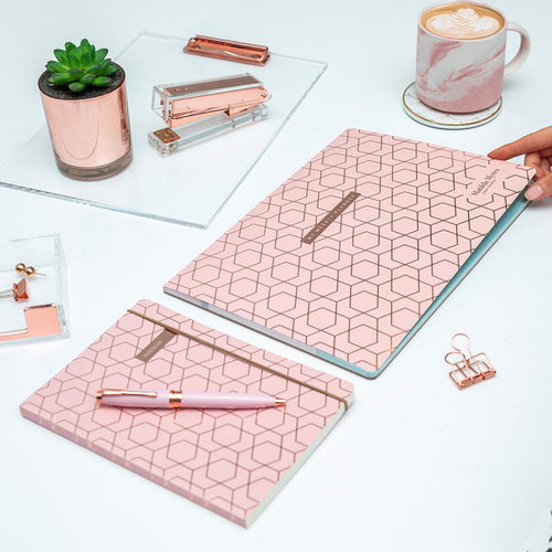 Matilda Myres | A4 Weekly List Pad with 100 Sheets | Pink