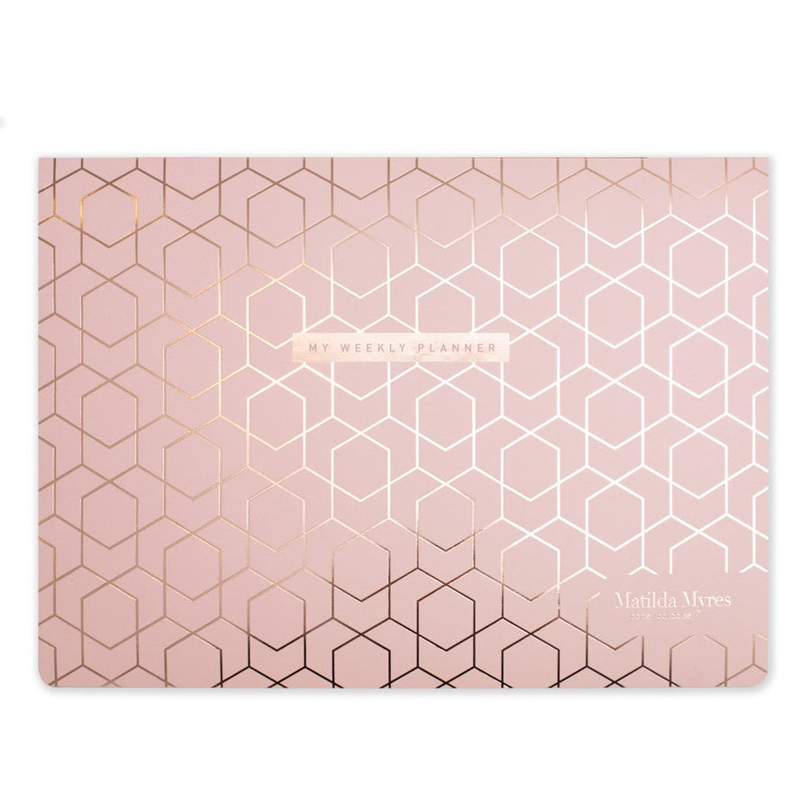 Matilda Myres | A4 Weekly List Pad with 100 Sheets | Grey